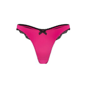 【送料無料】 エージェントプロヴォケイター レディース パンツ アンダーウェア SLOANE Thong Fuchsia/Black