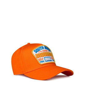【送料無料】 ディースクエアード メンズ 帽子 アクセサリー DSQ South Beach Sn42 Orange