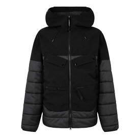 【送料無料】 シーピーカンパニー メンズ ジャケット・ブルゾン アウター Shell-R Mixed Google Jacket Black 999