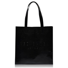 【送料無料】 テッドベーカー レディース トートバッグ バッグ Ted Baker Croccon Large Tote Bag black