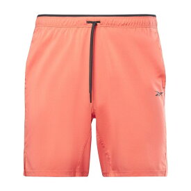 【送料無料】 リーボック メンズ ハーフパンツ・ショーツ ボトムス Speed 2.0 Shorts Mens Orange Flare