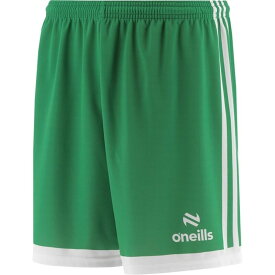 【送料無料】 オニール メンズ ハーフパンツ・ショーツ ボトムス Soccer Shorts Senior Green/White