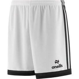 【送料無料】 オニール メンズ ハーフパンツ・ショーツ ボトムス Soccer Shorts Senior White/Black