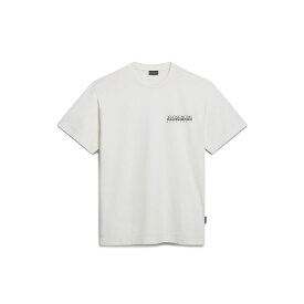 【送料無料】 ナパピリ メンズ Tシャツ トップス Napa S-Gouin Tee Sn43 White Whisper