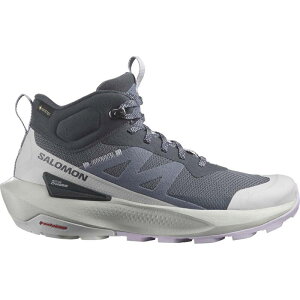 �T������ ���f�B�[�X �V���[�Y �u�[�c�E���C���u�[�c Salomon Elixir Activ Mid GTX Womens Walking Shoe India Ink