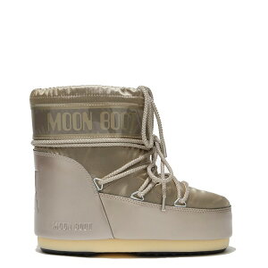 ���[���u�[�c ���f�B�[�X �V���[�Y �u�[�c�E���C���u�[�c MOON BOOT Icon Low Glance Platinum Gold �S�[���h