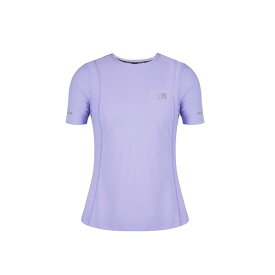 【送料無料】 カリマー レディース Tシャツ トップス Short Sleeve Polyester T Shirt Ladies Lavender