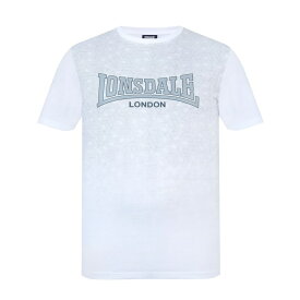 【送料無料】 ロンズデール メンズ パーカー・スウェット アウター T Shirt Geo White