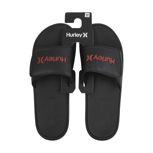 �n�[���[ �����Y �V���[�Y �T���_�� Hurley 1Pk Vel Flip Sn99 Black/Red �u���b�N
