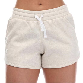 【送料無料】 アンダーアーマー レディース ハーフパンツ・ショーツ ボトムス UA Rival Fleece Shorts Oatmeal