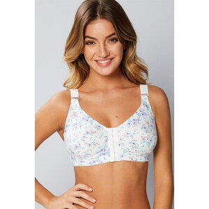 �X�g�D�f�B�I �|���[�j ���f�B�[�X �A���_�[�E�F�A �u���W���[ �t�����[�� �t�����[ Studio Front Fastening Floral Bra Blue �u���[