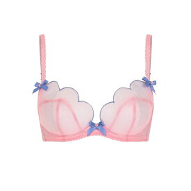 【送料無料】 エージェントプロヴォケイター レディース ブラジャー アンダーウェア LORNA Plunge Underwired Bra Baby Pink/Blue