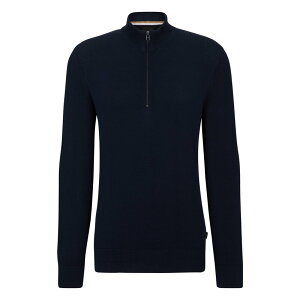 �{�X �����Y �A�E�^�[ �p�[�J�[�E�X�E�F�b�g Boss HBB Ebrando Zip Top Sn42 Dark Blue 404 �u���[