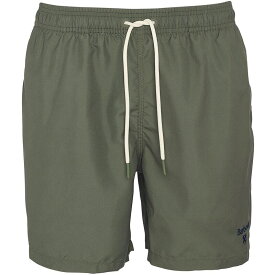 【送料無料】 バブアー メンズ ハーフパンツ・ショーツ 水着 Logo Swim Shorts Olive