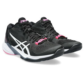 【送料無料】 アシックス レディース スニーカー シューズ SKY ELITE FF MT 2 Indoor Court Shoes Womens Black/White