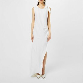 【送料無料】 エムエスジイエム レディース ワンピース トップス MSGM Dress Ld42 Off White