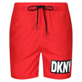 【送料無料】 ダナ キャラン ニューヨーク メンズ ハーフパンツ・ショーツ 水着 Kos Trunk Sn00 High Risk Red