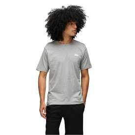 【送料無料】 ダナ キャラン ニューヨーク メンズ Tシャツ トップス DKNY Giants 1pc Tee Sn00 Grey