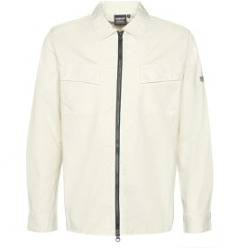 【送料無料】 バブアー メンズ シャツ トップス Parson Overshirt Dove Grey