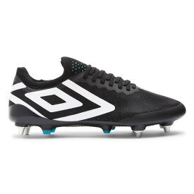 【送料無料】 アンブロ メンズ スニーカー シューズ Velocita Pro Soft Football Boots Blk/Wh/Cyn Bl