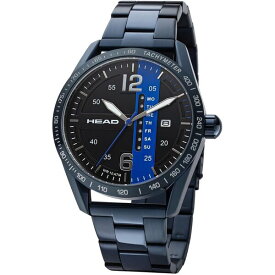 【送料無料】 ヘッド メンズ 腕時計 アクセサリー Stainless Steel Analogue Quartz Watch Bl