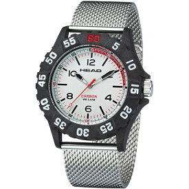 【送料無料】 ヘッド メンズ 腕時計 アクセサリー Stainless Steel Analogue Quartz Watch Blck