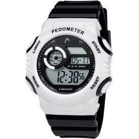 【送料無料】 ヘッド メンズ 腕時計 アクセサリー Plastic/resin Digital Quartz Watch Wht