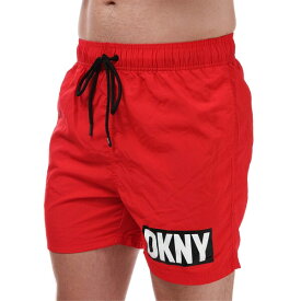 【送料無料】 ダナ キャラン ニューヨーク メンズ ハーフパンツ・ショーツ 水着 Kos Swim Short Red