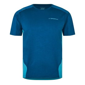 【送料無料】 ラスポルティバ メンズ Tシャツ トップス Sport Compas Tee Sn31 Space Blue