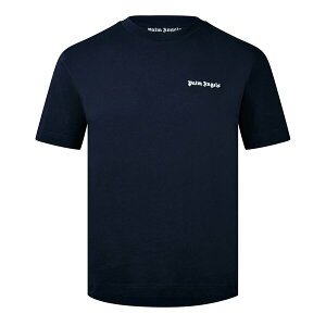 �p�[���E�G���W�F���X �����Y �g�b�v�X T�V���c ���S PALM ANGELS Palm Text Logo Tee Sn42 Navy �l�C�r�[