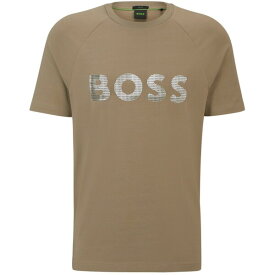【送料無料】 ボス メンズ Tシャツ トップス HBG Teebero 1 Sn42 Pas Green 334