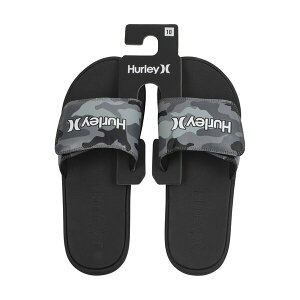 �n�[���[ �����Y �V���[�Y �T���_�� Hurley 1Pk Vel Flip Sn99 Grey/Camo �O���[