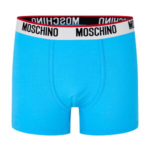 XL[m Y A_[EFA {NT[pc MOSCHINO Two Pack Boxer Trunks Light Blue u[