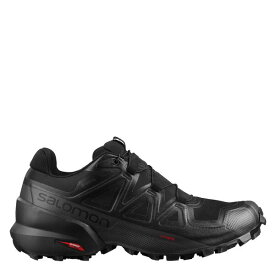 【送料無料】 サロモン メンズ スニーカー ランニングシューズ シューズ Speedcross 5 GoreTex Men's Trail Running Shoes Black/Black