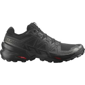 【送料無料】 サロモン メンズ スニーカー ランニングシューズ シューズ Speedcross 6 Men's Trail Running Shoes Black/Black