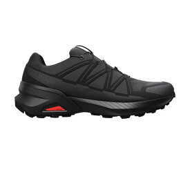 【送料無料】 サロモン メンズ スニーカー ランニングシューズ シューズ Speedcross Peak GoreTex Men's Trail Running Shoes Black/Black