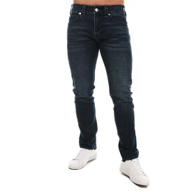 【送料無料】 トゥルーレリジョン メンズ デニムパンツ ジーンズ ボトムス Rocco Skinny Jeans Denim