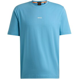 【送料無料】 ボス メンズ Tシャツ トップス T Chup T-Shirt Open Blue 486
