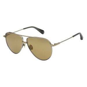 I[ZCc Y ANZT[ TOXEACEFA AllSaints Murphy Sunglass Warm Brass