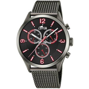 ���[�^�X �����Y �A�N�Z�T���[ �r���v Lotus Steel Sports Analogue Quartz Watch Blck