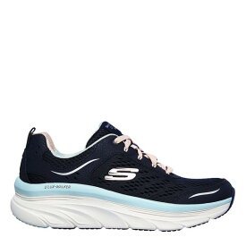 【送料無料】 スケッチャーズ レディース スニーカー シューズ Dlux Walker Runners Navy/Blue