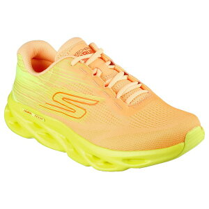 XPb`[Y fB[X V[Y Xj[J[ Skechers Go Run Swirl Tech Speed - Ult Runners Womens Orange/Yellow IW