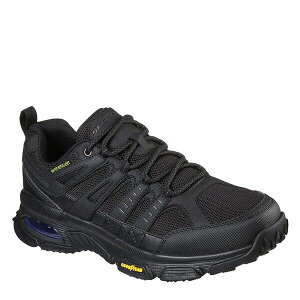 �X�P�b�`���[�Y �����Y �V���[�Y �X�j�[�J�[ ���[�X Skechers Goodyear Lace-Up Outdoor Sneaker W Walking Shoes Mens Black �u���b�N