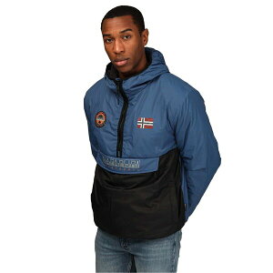 ips Y AE^[ WPbgEu] WPbg Napapijri Circular Anorak Jacket Black ubN