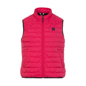 �G�f���p�[�N �����Y �A�E�^�[ �W���P�b�g�E�u���]�� �m�[�X���[�u �W���P�b�g Eden Park Red sleeveless puffa jacket RGM8 ���b�h