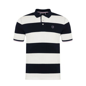 �G�f���p�[�N �����Y �g�b�v�X �|���V���c Eden Park White striped polo shirt BC �z���C�g