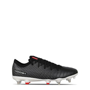 �N�[�K ���f�B�[�X �V���[�Y �u�[�c�E���C���u�[�c KooGa Rapid Mens Rugby Boots Black �u���b�N