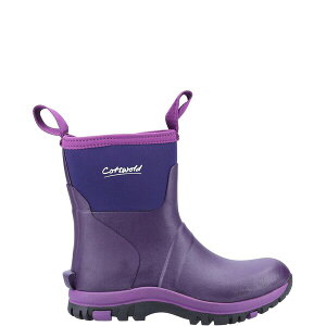 �R�b�c�E�H���Y ���f�B�[�X �V���[�Y �u�[�c�E���C���u�[�c Cotswold Blaze Neoprene Wellington Purple �p�[�v��
