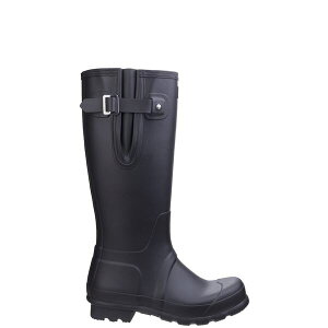 �n���^�[ �����Y �V���[�Y �u�[�c�E���C���u�[�c Hunter Original Side Adjustable Wellington Boots Black �u���b�N