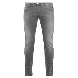 【送料無料】 リプレイ メンズ デニムパンツ ジーンズ ボトムス Anbass Slim Jeans Grey 096